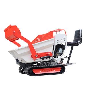 Camion à benne basculante hydraulique entièrement hydraulique pour le transport en verger, multi-terrain, petit camion à chenilles - Product Image 5