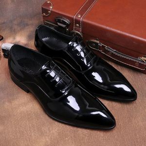 Zapatos de Cuero Genuino para Hombre, Estilo Clásico Retro de Primavera, para Ocasiones Formales de Negocios - Product Image 5