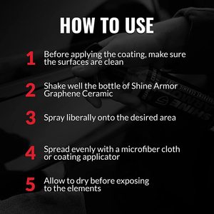 Spray Cerámico con Grafeno NIKO SHINE ARMOR, Revestimiento Cerámico para Autos, Pulido Brillante y Protección Repelente al Agua, Venta Directa de Fábrica - Product Image 3