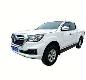 JX Auto Dongfeng Rich6 2.3T <span class=keywords><strong>Turbo</strong></span> Pickup Automatique 2RM 4 portes <span class=keywords><strong>5</strong></span> places Cuir Faible Kilométrage Voiture <span class=keywords><strong>d</strong></span>'occasion Conduite à Gauche Toit Ouvrant R16 LED - Product Image 1