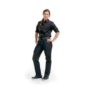 BLAKLADER - 715911428999C48 Women's Service <b>trousers</b> <b>stretch</b> Navy blue/<b>Black</b> - EAN 7330509485729 WORK <b>TROUSERS</b> - Product Image 4