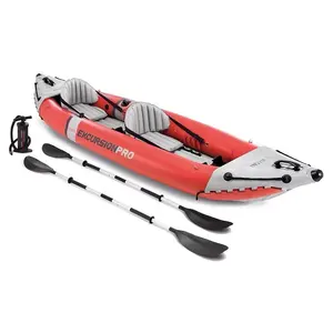 2024 popolare di colore pieghevole pieghevole portatile PVC Kayak gonfiabile con Paddle per la vendita