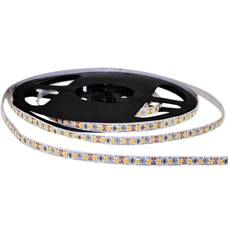 ลูเมนสูง SMD 2835 4000K DC12V 9.6W นำเทป120 led/m แถบ LED ยืดหยุ่น