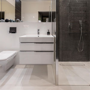 Penjualan Laris Desain Estetika Modern Wastafel Ganda <span class=keywords><strong>Vanity</strong></span> <span class=keywords><strong>60</strong></span> Inci Putih dengan Berbagai Gaya Baru Di Kamar Mandi - Product Image 5