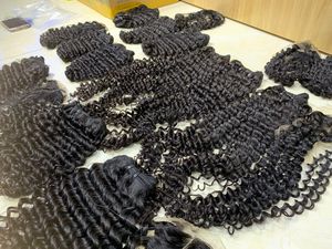 Extensiones de Cabello Vietnamita de Onda Profunda de Doble Trama de Alta Calidad, 100% Cabello Humano Virgen Natural, Sin Caída, Sin Enredos - Product Image 3