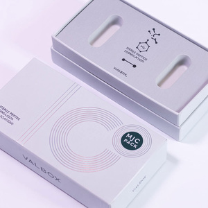 Hộp giấy tráng phủ hình chữ nhật, in nổi, dùng để đóng gói lọ peptide, dành cho lọ thuốc 3ml, thiết kế tùy chỉnh - Product Image 3