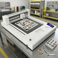 Flachbett-Schneideplotter Digitaler Stanzplotter für PET PVC Karton Faser-Verbundwerkstoff Selbstklebende Folie und Wellpappe