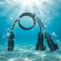 Wasserdichter Industriestecker, Ein-zu-Zwei-Splitter, IP44 Wasserdichtigkeitsklasse, Reine Kupferleiter, PVC-Isolierung für Bühnenbeleuchtung