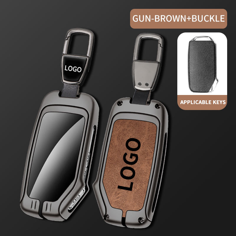 Gun brown  + trapezoidal buckle