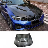 Kit de conversion de capot avant en fibre de carbone style GTS pour BMW Série 3 G20, pièces de voiture
