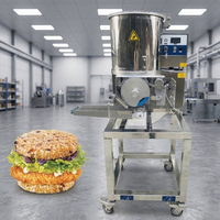 Ligne de production automatique de galettes de poisson, de viande, de hamburgers, de nuggets de poulet, machine à former des hamburgers