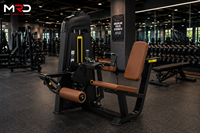 Appareil de musculation des jambes assis réglable en acier, machine à fessiers à charge par broches, équipement de fitness pour l'entraînement des muscles du bas du corps