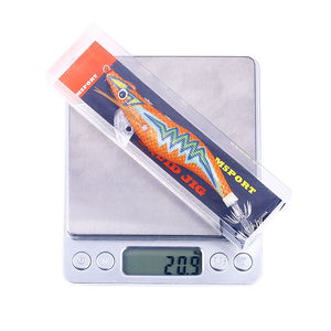 WEIHE Esca Artificiale a Forma di Calamaro 11,5cm 14,2g in 5 Colori con Piombo e Legno, Esca per Pesca in Acqua Salata 3.0 # - Product Image 4