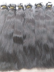 Bon marché, extensions de cheveux naturels, vrais cheveux humains, vierges vietnamiens bruts non traités, Remy, ondulés et droits - Product Image 3