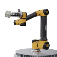 Brazo Robótico Industrial Colaborativo de 6 Ejes, 5 kg de Carga Útil, Totalmente Automático, con Motor, Caja de Cambios, PLC y Rodamientos