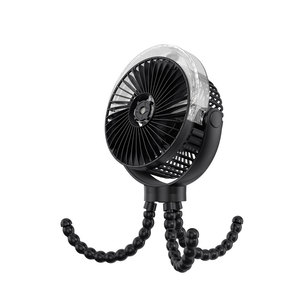 Ventilador portátil con forma de pulpo Seven Treasures, recargable por USB, silencioso, con batería de larga duración, para uso doméstico y para bebés - Product Image 1