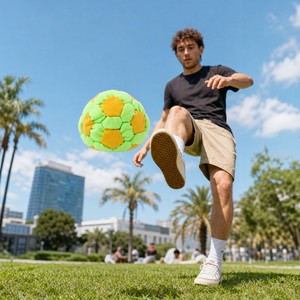 Ballon d'exercice portable et léger, cadeau créatif pour tous <span class=keywords><strong>les</strong></span> âges, accessoires de jeu sportif - Product Image 2