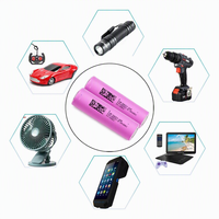 Batteries lithium-ion 18650, 21700, 3500 mAh, batteries lithium 18650 2600 mAh
