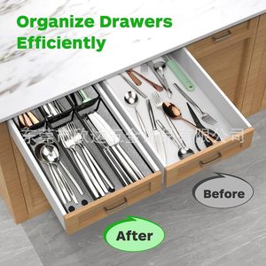 Metal Mesh <b>Storage</b> <b>Basket</b> <b>Black</b> 6Pcs Set Desktop Organizer For Office Kitchen Tableware Stationery - Product Image 3