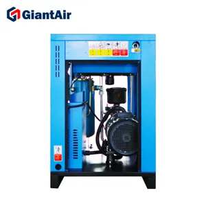 GiantAir-compresor de aire de tornillo Industrial 30hp, 7,5 kW a 185kw, compar el compresor de aire más vendido de China