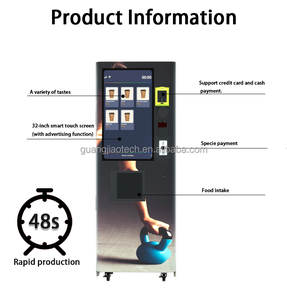 Custom Commercial Smart Protein Shake Vending <b>Machine</b> Automatic Gym Smoothie Dispenser <b>Touch</b> <b>Screen</b> Whey Protein Making <b>Machine</b> - Product Image 5