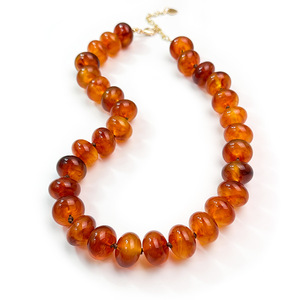 Collana Girocollo Multicolore con Perle Grandi e Dischi in Resina Arcobaleno, con Catena di Estensione Dorata, Perfetta per Feste Estive, Idea Regalo - Product Image 5