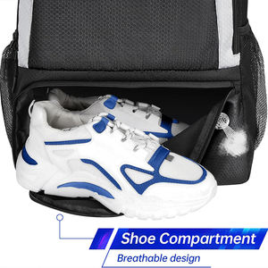 Bolsa de Raquetas de Pickleball de Gran Capacidad con Compartimento para Zapatos, Gancho para Valla, Mochila para Hombres y Mujeres, Almacena Raquetas, Zapatos y Accesorios - Product Image 3