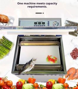 Machine d'emballage sous vide automatique pour la rétraction de la peau, pour poisson, poulet, maïs, café, viande, fruits, légumes - Product Image 3