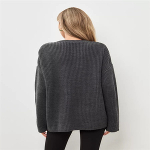 Maglione invernale maglione <span class=keywords><strong>donna</strong></span> a maniche lunghe a maniche lunghe lavorato a <span class=keywords><strong>maglia</strong></span> <span class=keywords><strong>vestiti</strong></span> da <span class=keywords><strong>donna</strong></span> - Product Image 3