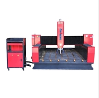 Mesin Ukir Batu Tugas Berat 1325 1530 Router Cnc Pemotong Batu untuk Pemotongan Granit Marmer