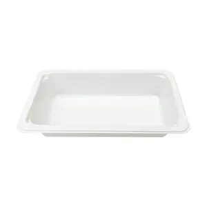 1コンパートメントナチュラルフードトレイバンデハCpet Alimentos Microondas Airline Food Container Airline Atlas Meal