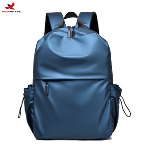 Mochila para Computadora, Tendencia de Moda, Color Sólido Simple, Mochila de Viaje de Gran Capacidad, Venta al por Mayor, RTS, Pedido Mixto al por Mayor - Product Image 1