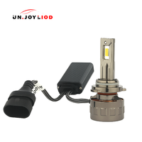 Ampoule de phare LED 9012 70W 7800LM 6500K haute luminosité pour voiture