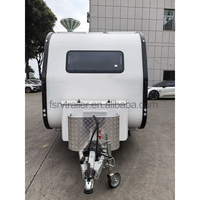 Nouvelle conception de caravane mobile pour 2 personnes, maison mobile, camping, remorque de sport, mini-caravanes
