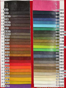 Tela sintética <span class=keywords><strong>de</strong></span> vinilo PVC efecto cuero Crazy Horse bicolor para bolsos, sillas, muebles, asientos <span class=keywords><strong>de</strong></span> coche, sofás y cajas. - Product Image 4