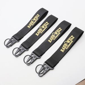 Wholesale Custom Tactical Key Straps Heavy Duty Nylon Keychain Lanyards with Olecranon Buckle for <b>Car</b> Enthusiasts Tuning Clubs - Product Image 1