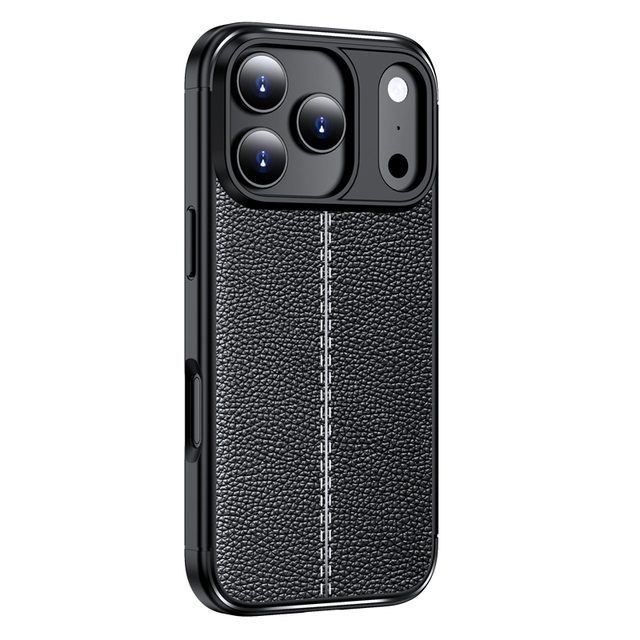 Luxury Business Soft TPU Leather Protector Cover PU Leather Mobile Phone Case for iPhone 17 Pro Max 17 Air