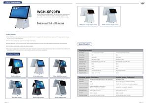 Máquina POS táctil <span class=keywords><strong>de</strong></span> doble pantalla, <span class=keywords><strong>caja</strong></span> <span class=keywords><strong>registradora</strong></span> inteligente Wifi <span class=keywords><strong>para</strong></span> tiendas <span class=keywords><strong>de</strong></span> <span class=keywords><strong>ropa</strong></span>, farmacias, restaurantes, sistemas POS todo en uno - Product Image 5
