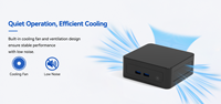 Mini PC Morshow I5-12450H, Gráficos Iris Xe, DDR4 de Doble Canal, SSD de 128G/256G/1TB, Pantalla Triple 4K, LAN 2.5G, WiFi6, BT 5.2, Win11
