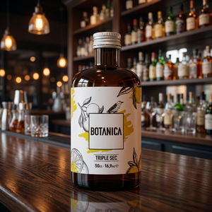 BOTANICA TRIPLE SEC Sans Alcool, Éclat Agrumes Parfumé et Vibrant, Notes Fruitées Fraîches, Infusion d'Herbes, Apéritif Mixologie, 6 Bouteilles - Product Image 3