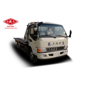 Venta directa de fábrica JAC 5 toneladas Diesel Flatbed Recovery Tow Truck Car Carrier Wrecker Tow Rescue Truck Nuevo - Product Image 1