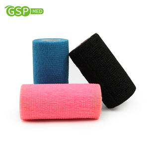 Perban Hewan Peliharaan Non-Woven 10cm*4.5m, Perban Elastis Perekat Sendiri, Perban Kohesif Multiwarna - Product Image 6