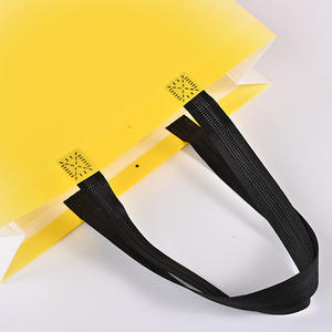 Usine de gros pas cher logo personnalisé non-tissé réutilisable épicerie fourre-tout sac à main dégradé style de vie sacs à vêtements - Product Image 2