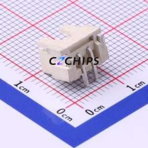 2.54-2P-LT Wire-to-Board Pin Header SMD,P=2.5mm Connector 1x2P 2.5mm Vertical Mount XH - Product Image 2