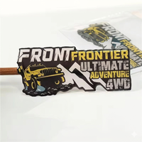 Autocollant en résine époxy 3D en forme de dôme personnalisé, durable, pour usage extérieur, étiquette de logo, autocollant adhésif pour emblème de voiture