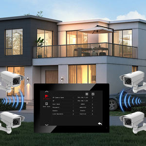 Videoportero <span class=keywords><strong>de</strong></span> <span class=keywords><strong>2</strong></span> Cables con Menú Multi-idioma, Monitor Táctil IPS <span class=keywords><strong>de</strong></span> 7 Pulgadas, 1024*600 HD, IP65 Impermeable, Solo para Villas, <span class=keywords><strong>Precio</strong></span> del Monitor Interior - Product Image 4