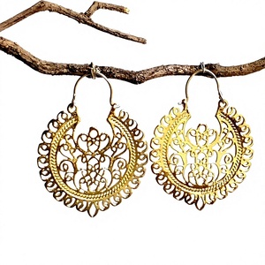 2024 Simple Brass <b>Hoop</b> Earring Trendy Jewelry Wholesale Design Jewelry Drop Shipping - Product Image 1