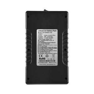 YABO Batteries et chargeurs universels rechargeables au lithium 18650 pour ordinateur portable avec lumière <span class=keywords><strong>LED</strong></span>, sortie DC USB 12V 6000mAh/5V 12000mAh - Product Image 6