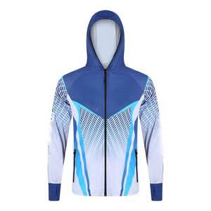 Hoodie à manches longues unisexe, design personnalisé, protection UV, séchage rapide, pour la pêche, la randonnée ensoleillée, la pêche à la ligne et les sports de plein air. - Product Image 1