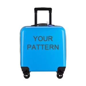 BSCI Factory Custom pattern Kids Carry On Luggage for Children <b>Rolling</b> <b>Suitcase</b> with 4 Spinner Wheel Hardshell Case for - Product Image 1